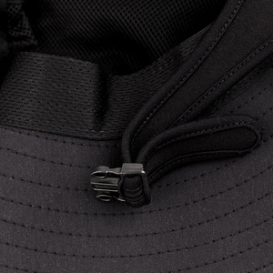 כובע גלישה באיכות גבוהה למבוגרים כובע דלי רגיל שחור וכובע בדלי דפוס מותאם אישית להתאמה אישית עם חבל - Product Image 5