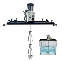 Agitateur électrique spécial haute puissance à faible bruit en acier inoxydable pour réservoirs IBC, type à plaque horizontale 1000L