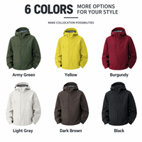 Vestes décontractées unisexes écologiques personnalisées pour l'automne, avec fermeture éclair, coupe-vent, imperméables, en softshell, à capuche, pour l'extérieur