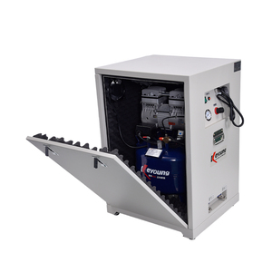 Compresseur d'air dentaire portable ultra dentaire sans huile avec système de séchage d'air et armoire de silencieux pour unité dentaire unique - Product Image 4