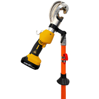 AHSE-HP-2 60kN 20kV Pinza de crimpado con capacidad de 300mm² para Cu, aislada, para trabajos en vivo con control remoto