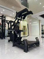 Machine à Squat Super Hack à Charge de Plaques 300kg, Robuste, Professionnelle, pour Entraînement des Jambes et des Fessiers en Salle de Sport, en Acier