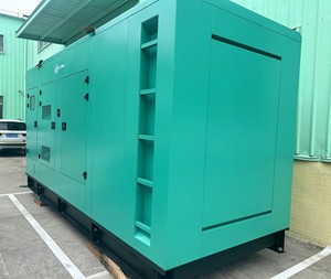 Générateur diesel à démarrage électrique 500 KW <span class=keywords><strong>Triphasé</strong></span> 700 <span class=keywords><strong>KVA</strong></span> Générateurs industriels silencieux de secours avec ATS - Product Image 4