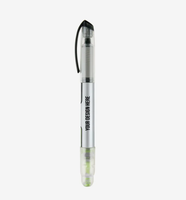 Stylos surligneurs fins personnalisés avec logo promotionnel, vente en gros en vrac