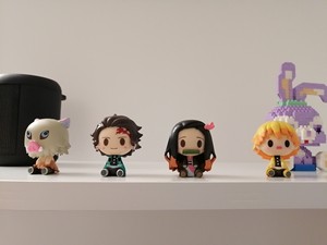 4 pezzi versione Q Anime Kamado <span class=keywords><strong>Nezuko</strong></span> Action <span class=keywords><strong>Figure</strong></span> - Product Image 5