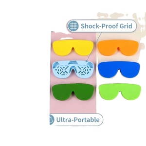 Back Hollowed Out Silicone Wallet, <b>Glasses</b> <b>case</b> <b>for</b> Easy Storage of Sunglasses, Protective Cover, <b>Glasses</b> Storage When Going Out - Product Image 1