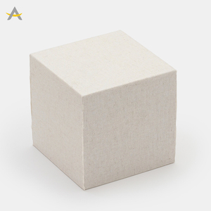 Exhibidores <span class=keywords><strong>de</strong></span> Joyería Auralux <span class=keywords><strong>de</strong></span> Lino Blanco en Varios Tamaños, Soportes para Exhibir Collares, Pendientes, Anillos, <span class=keywords><strong>Relojes</strong></span> y Pulseras - Product Image 5