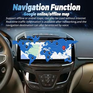 Autoradio Android 13 avec écran de 12,3 pouces pour Opel Insignia Buick Regal 2013-2017, lecteur multimédia GPS, Carplay, navigation, unité principale - Product Image 5