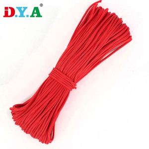 Cordón de encuadernación Cordón redondo de poliéster Cuerda de 5mm <span class=keywords><strong>Para</strong></span> Cord Pulsera de cuerda multiusos Paracorde - Product Image 5