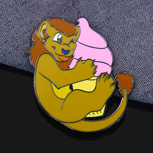 Ghim Cài Ve Áo Biểu Tượng Tráng Men Cứng Hoạt Hình Bằng Kim Loại Đáng Yêu Giá Rẻ Bán Sỉ - Product Image 4