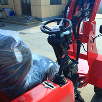 Chinesischer Hersteller Mini-Radlader Euro 5 CE EPA Bau- und Landwirtschafts-Radlader Starke Leistung Hydraulischer Diesel-Minilader