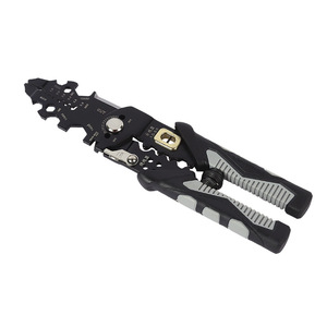 <b>Soft</b> Grip Handles <b>Wire</b> Stripping Cable Cutting Crimping Functions 0.5mm Top Entry 25-in-1 Multifunctional Steel Pliers Tool Kit - Product Image 6