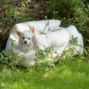 Hot Selling Luxury Square Cartoon Travel <b>Dog</b> <b>Sofa</b> Bed High Quality Cotton Removable & Washable Non-Slip Bottom Pet Bed - Product Image 6