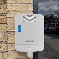 Switch PoE Gigabit de 8 Puertos para Exteriores, IP65 Impermeable, con Uplink Gigabit de 96W