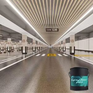 Water-Based Eco-Friendly Color Sand Epoxy <b>Floor</b> Paint Anti-Slip Waterproof Liquid Decorative Coating for Concrete <b>Floors</b> - Product Image 2