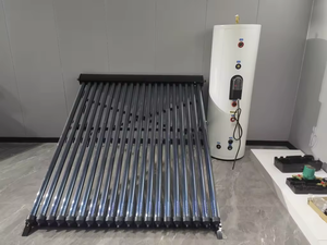 Chauffe-<span class=keywords><strong>eau</strong></span> <span class=keywords><strong>solaire</strong></span> portable à tubes sous vide pressurisés, à circulation indirecte/en boucle fermée, pour usage extérieur, plat/incliné - Product Image 4