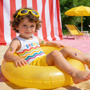 Pegatinas de Tatuajes Temporales Personalizables para el Cuerpo, para Hombres y Mujeres, Recuerdos para Fiestas en la Piscina, Verano 2025, Pegatinas de Tatuajes Mate - Product Image 4