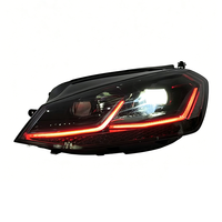 Accessoires automobiles SJC, ensemble de phares avant pour VW Golf 7, feux de jour, mise à niveau du système d'éclairage, nouveau style, haute qualité