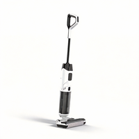 Aspirateur serpillière sans fil professionnel puissant 170W, durable, autonettoyant, multi-surfaces, humide et sec, pour usage domestique