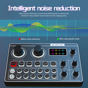Lane G7 vente directe d'usine <span class=keywords><strong>Usb</strong></span> <span class=keywords><strong>Midi</strong></span> enregistrement Interface Audio Studio Mobile Stock <span class=keywords><strong>carte</strong></span> <span class=keywords><strong>son</strong></span> mélangeur 24 bits <span class=keywords><strong>externe</strong></span> 300g CN;GUA - Product Image 4