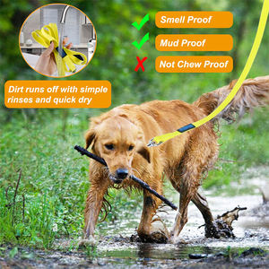 OKKPETS Offre Spéciale wholes <span class=keywords><strong>10m</strong></span> pvc étanche formation personnalisé élégant personnalisable dressage de <span class=keywords><strong>chien</strong></span> longue <span class=keywords><strong>laisse</strong></span> en cuir <span class=keywords><strong>laisse</strong></span> de <span class=keywords><strong>chien</strong></span> en Nylon - Product Image 5