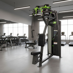 Máquina de Gimnasio Comercial NJ Selectorizada para Pec Fly y Deltoides Posteriores con Pila de Pesas, Brazos Sobredimensionados y Construcción de Acero Duradero - Product Image 1