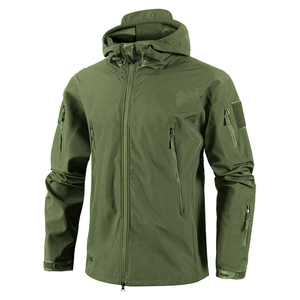 Chaqueta de Soft <span class=keywords><strong>Shell</strong></span> Delgada de Poliéster para Hombre, Diseño Cómodo para Senderismo, Impermeable, Venta al Por Mayor de Fábrica - Product Image 2