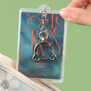 YUZMEI portefeuille en plastique porte-cartes de visite ID crédit porte-cartes de visite affichage en plastique nom d'entreprise carte boîte de rangement - Product Image 4