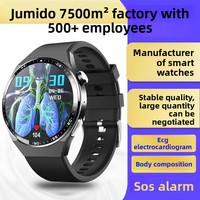 Montre connectée multifonctionnelle JMD Cross-border F800, surveillance de la fréquence cardiaque, suivi du sommeil, alarme SOS, compteur de pas, aluminium anodisé, sport