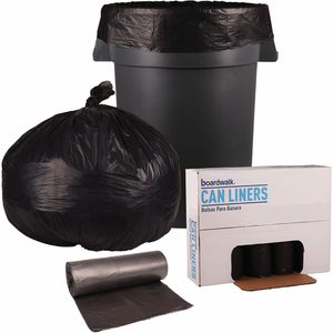 Bolsas de Basura Negras para el Hogar Boardwalk H7658HKKR01 de 0.65 Mil, 38 Pulgadas X 58 Pulgadas Bolsas para Basura de Baja Densidad de 60 Galones, 100 por Caja - Product Image 2