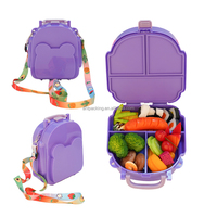 Papeterie et fournitures scolaires Design mignon boîte à lunch multicolore personnalisé Bento boîte à lunch sacs d'école boîte à lunch pour enfants