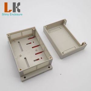145*90*72 Mét vỏ nhựa cho thiết bị điện tử ngã ba nhà ở DIN đường sắt bao vây hộp PLC hộp nhựa cho kết nối - Product Image 5