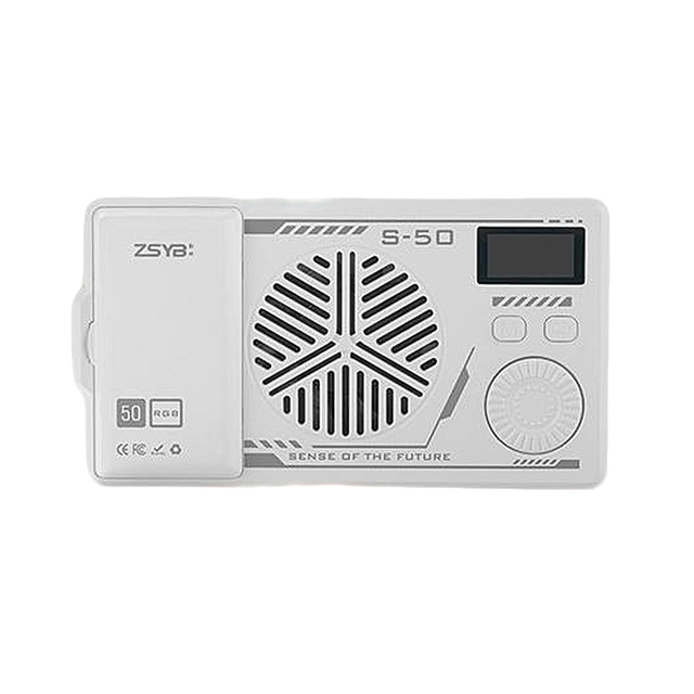 ZSYB 40W RGB Mini Portable Photography Light with App Control No Battery Included for Photos and Tablet Shooting