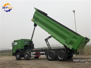 Camión Volquete Minero Nuevo Howo 8x4 Euro 2 Diésel, 12 Ruedas, 11-20T de Carga, Volante a la Izquierda, Cámara Trasera, 251-350HP, 6-8L - Product Image 4