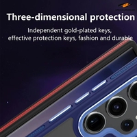 Étui de téléphone magnétique en PC à effet mat de luxe pour Samsung Galaxy S26 S25 S24 S23 Ultra Plus, compatible avec la charge sans fil, coque antichoc