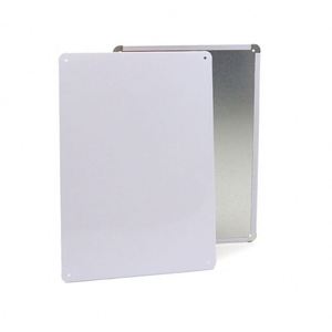 Vente en gros de panneaux métalliques en aluminium vierges personnalisés modernes promotionnels pour impression sérigraphique - Product Image 4