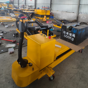 500kg Self-Propelled Hydraulic Lift Cart Electric Drive for Warehouse Material Handling