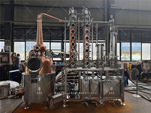 Destilador de Cobre Rojo Ace Comercial Industrial de 1000L/2000L, Máquina de Destilación y Desflegmatación para Ginebra, Whisky, Brandy, Ron, Vodka y Vino - Product Image 5