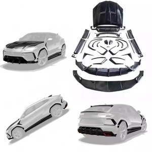 Kit carrosserie en fibre de carbone TOP pour Lamborghini Urus : Lame avant, diffuseur, spoiler, capot moteur, passages de roues, pare-chocs Urus - Product Image 1