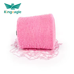 Kingeagle Offre Spéciale personnalisé doux 1.3CM 100% fil de cheveux de vison en nylon pour le tricot - Product Image 4