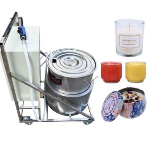 Machine industrielle mobile électrique automatique de fusion et de remplissage de cire, distributeur de paraffine chaude, système de distribution de cire pour bougies - Product Image 1