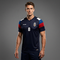Maillots de football HOSTARON personnalisés par sublimation, maillot de football rétro, t-shirt pour hommes, uniforme de football