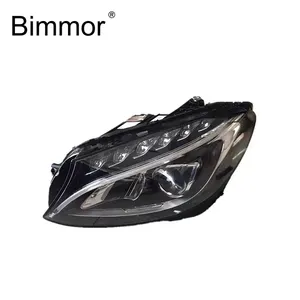 Bimmor مصباح السيارات الأمامي لمرسيدس بنز w205 العلوي زينون كشافات الفئة C C180 C250 c300 2015 2016 2017 جودة الأصلي