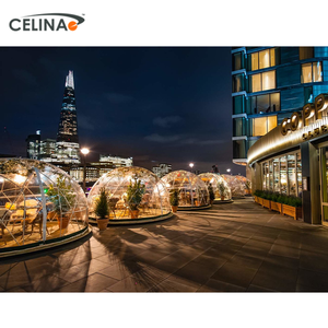 सेलिना चीन थोक सफेद त्वरित और आसान विधानसभा सभी मौसम पारदर्शी गुंबद <span class=keywords><strong>gazebo</strong></span> - Product Image 3