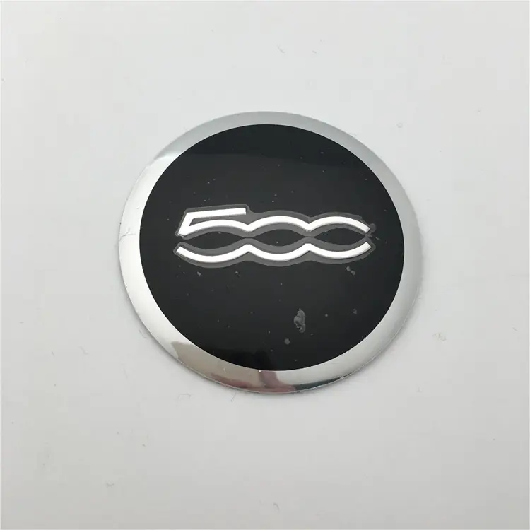 Aluminum Customized 56.5ミリメートルCar Wheel Center Emblem Rim Caps Sticker