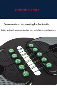 Soporte <span class=keywords><strong>de</strong></span> Hombro Reforzado HKJD con Polea - Soporte Completo para la Espalda para Alineación Espinal y Alivio del Dolor Lumbar - Product Image 4