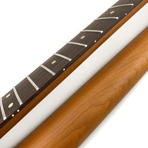 Manico per Chitarra Mancino in Acero Tostato 22 Tasti Finitura Satinata 25.5 Stile ST di Ricambio per Kit Chitarra Elettrica Fai-da-te - Product Image 3