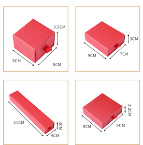 Cajas Rígidas Deslizantes con Logotipo Personalizado para Joyería Pequeña, MOQ Bajo, Venta al Por Mayor, Color Rosa, Laminación Mate, Grabado en Relieve, Reciclables - Product Image 2