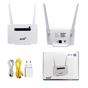 AYS WiFi <strong>Router</strong> <strong>4G</strong> LTE <strong>with</strong> <strong>SIM</strong> Card <strong>Slot</strong> Two Antennas 300Mbps Long Range <strong>Best</strong> Mobile Network Support WiFi6 Sale - Product Image 5