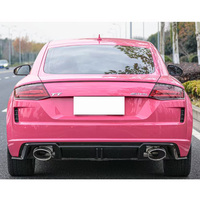 TT TTS 2015-2017 Mise à niveau 2023 TTRS Style BodyKit Jupes latérales Grille de diffuseur de lèvre avant LED Feux arrière Pare-chocs Kits de carrosserie pour Audi